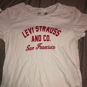 Medium Levi’s white shirt